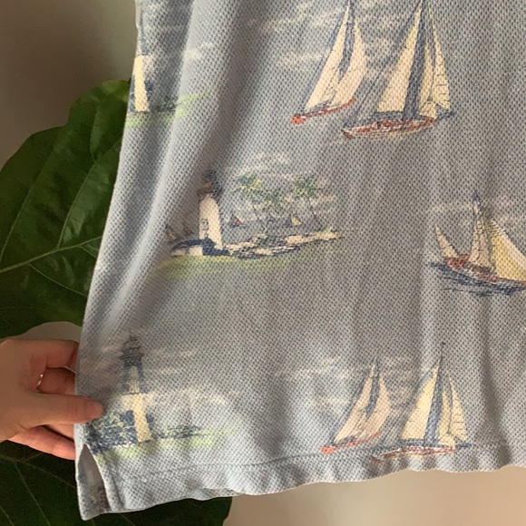 Vintage Boca Classics Men’s Printed Polo - Picture 4 of 5